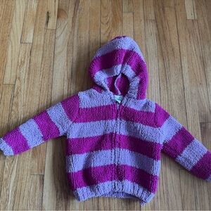 Angel Dear Girls’ Striped Hooded Jacket- Baby